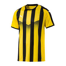 Check spelling or type a new query. Puma Liga Striped Trikot Kurzarm Gelb Schwarz F07 Mannschaftsbekleidung Spieltag Jersey 10099136 10099136