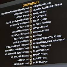 Article top media content ©uefa via getty images. Uefa Europa League 2020 1 16 Finals Fixtures And Schedule Footballtalk Org