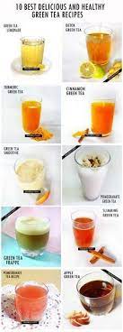 10 Best Green Tea Recipes For Health And Beauty Green Tea Recipes Tea Recipes Green Tea Detox