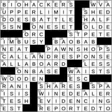 Use our crossword puzzle maker to create your own crossword puzzle with custom words and clues to quiz kids on vocabulary, reading comprehension the answer word should be at the beginning of each line followed by a comma, and then followed by the word's clue. La Times Crossword Answers Saturday June 26th 2021 La Times Crossword