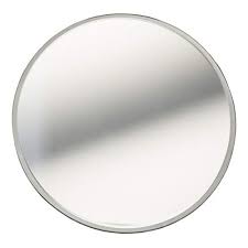 It is a strong statement piece that reflects light and brings in a lot of style, but you also have to be willing to sacrifice a little bit of floor and wall space. Darice V1633 96 Round Beveled Mirror 14 Inch Mirrors Home Urbytus Com