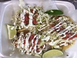 Grilled shrimp on a corn tortilla with cabbage, mango pico de gallo, avocado, chipotle sauce and jalapeño cilantro sauce. 10 Best Food Trucks In Los Angeles Triphobo