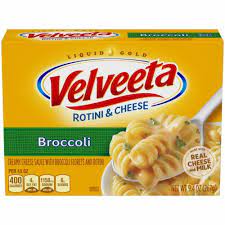 Kroger Velveeta Broccoli Rotini Cheese 9 4 Oz Velveeta Cheese And Broccoli Pasta Cheese Pasta