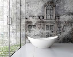 A wide variety of bathroom wallpaper options are available to you, such as style, project solution capability, and function. Wall Covering Suitable To Bathrooms Interiorzine