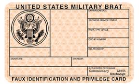 Military Dependent Id Readwhiteandblueblog Military Military Life Military Brat