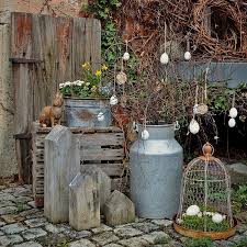 Osterdeko Ostern Ostereier Osterstrauss Naturliche Osterdekoration Gartendekoration Gartengestaltung Ideen Diy Gartenbau