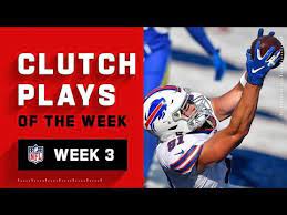 Clutch Plays From Week 3 Nfl 2020 Highlights In 2020 Nfl Nfl Week Latest Sports News