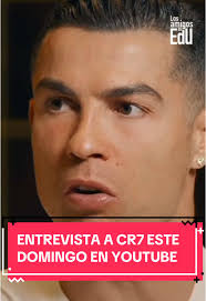 ENTREVISTA A CRISTIANO RONALDO: Este Domingo en YouTube