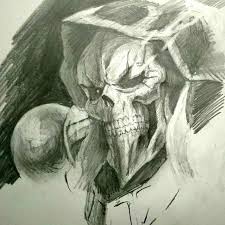 Overlord Anime Sketch Pictures To Draw Anime