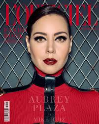 Aubrey Plaza had a banner year with “Megalopolis” “My Old Ass” and “Agatha  all Along” Here is a never before seen alternate cover from our 2022 shoot  for L'Officiel Fashion Book Australia