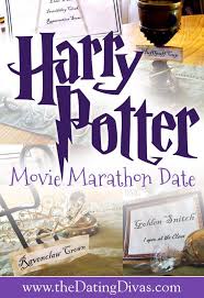 Harry Potter Marathon Harry Potter Marathon Harry Potter Movie Night Harry