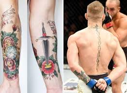 Conor mcgregor doesn't want you to know the meaning behind the tattoo on his left leg — and for good the tattooed wonder.source:afp. Conor Mcgregor Biography The Man With A Hothead And A Killer Left Hook