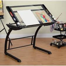 Ponderosa Height Adjustable Drafting Table In 2020 Drafting Table Art Studio Room Art Table