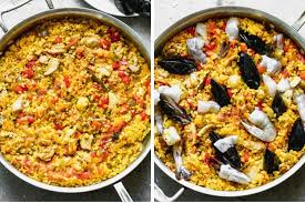 Spanish Paella Recipe Paella Recipe Easy Paella Recipe Recipes