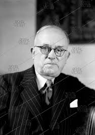 Vincent Auriol (1884-1966), French statesman, in 1947.