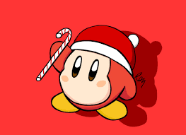 The nintendo character kirby has appeared in over thirty video game. Prochan On Twitter Him But Christmas Art Kirby