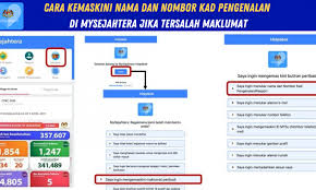 Jenis bantuan yang diterima 10. Cara Kemaskini Nama Nombor Kad Pengenalan Di Mysejahtera Jika Tersalah Maklumat Edu Bestari