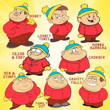 Different styles of Eric Cartman. : r/southpark