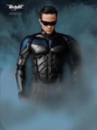 The next film, the dark knight rises, supposedly takes place 8 years after the dark knight. Fan Made The Dark Knight Rises John Blake As Nightwing Arte Batman Trajes De Personajes Heroe