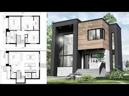 No wonder we feel like we never have enough time! This Small Modern House 30x31 Has 3 Bedrooms With Its Two Storey Living Room The Plan Will Appeal To T Small Modern Home House Designs Exterior House Layouts