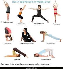 weight loss with yoga exercises