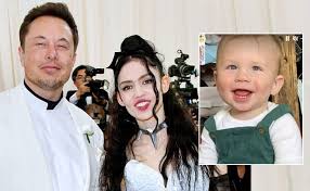 Elon musk and grimes (real name claire boucher). Elon Musk Grimes Son X Ae A Xii Plays Electronic Keyboard