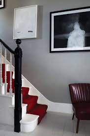 16 Amazing Serene Paint Colors Interior Designers Use For A Soothing Vibe Hello Lovely Hallway Decorating Hallway Inspiration Painted Staircases