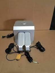 Dell Zylux A525 Pc Computer Multimedia Speaker System With Subwoofer For Sale Online Ebay