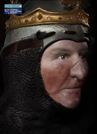 Boffins recreate face of Robert the Bruce and find he had same build as  WAYNE ROONEY