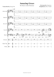 The hound + the fox sing acoustic 'winter song'. Amazing Grace Pentatonix Full Transcription With Lyrics Sheet Music For Drum Group Soprano Tenor Alto More Instruments Mixed Ensemble Musescore Com