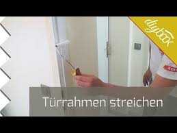 Turrahmen Streichen Turrahmen Tur Renovieren Metallturen