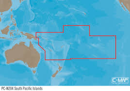 C Map Max N W South Pacific Islands B G Sailing