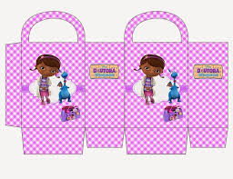 Oh My Fiesta In English Doc Mcstuffins Free Printable Candy Paper Bag Doc Mcstuffins Doc Mcstuffins Birthday Party Doc Mcstuffins Birthday