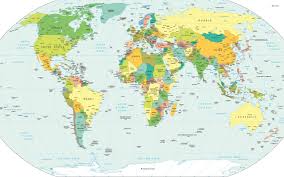 Expand your knowledge of the world or inspire your inner travel bug with a world map wallpaper mural. Free Printable World Map Wallpaper Hd 4k Png Images In Pdf