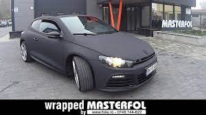 Oggetto nuovo, non usato, non aperto, non danneggiato, nella confezione originale. Vw Scirocco Wrapped By Masterfol Black Matte Youtube