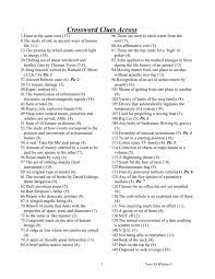 Maybe you would like to learn more about one of these? Crossword Clues Terry S Hobbies Pages