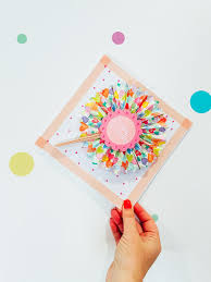 This card is like a mini, mobile party all on its own. Fun Things To Do With Paper When You Re Bored Extraordinary Chaos