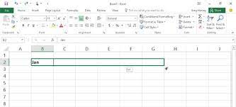 Enter numbers 1 and 2 from a1:a2 and select those two cells. How To Use Autofill In Excel 2016 Dummies