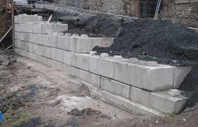 Limestone concrete retaining wall block is the perfect complement to residential landscape design. Precast Concrete Block Retaining Wall Design Novocom Top
