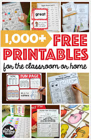 FREE Printables And Learning Activities - This Reading Mama