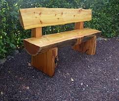 Banc effet bois pour extérieur. Banc Exterieur Bois Massif Recherche Google Outdoor Decor Drawing Table Log Bench
