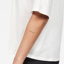 Small Birth Year Tattoo Designs 2000 Birth Year Temporary Tattoo Set Of 3 Etsy In 2020 Temp Tattoo Minimalist Tattoo Small Tattoos