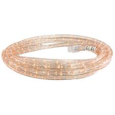 Commercial Electric 2 Ft Incandescent Clear Rope Light Kit 0018 0001 The Home Depot