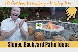 Perfect to replace or refresh original sand. Firepit Sloped Backyard Paradise Restored Landscaping