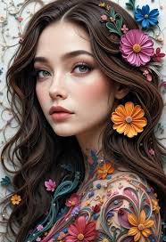 Paper quilling greeting cards