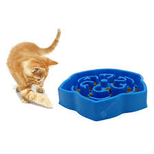 Puzzler feeders provide a good brain challenge. Pet Bowl Puzzle Slow Food Slow Food Feeder Blue Other Pet Supplies Sale Price Reviews Gearbest