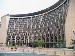 The ministry of finance complex is a building complex housing the malaysian ministry of finance , opposite the boulevard and dataran wawasan in precinct 2 (north of the core island) of putrajaya. An Aerial Photo Of The Ministry Of Finance Building Putrajaya Malaysia Mapio Net