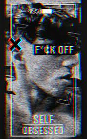 Self Love Selfie Photography Hip Hop Poster Glitch Wallpaper