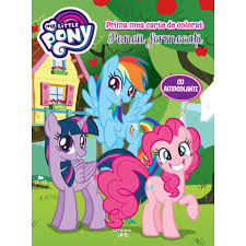 Little pony ponei de colorat. My Little Pony Maxi Color Poneii Fermecati Prima Mea Carte De Colorat Emag Ro