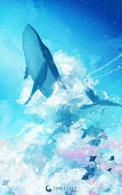 Sky Whale By Seerlight On Deviantart Sky Art Whale Art Anime Scenery